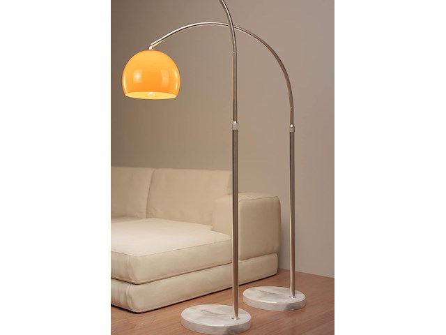 Retro vloerlamp met boog 130-180 cm jago - afbeelding 1 van  4