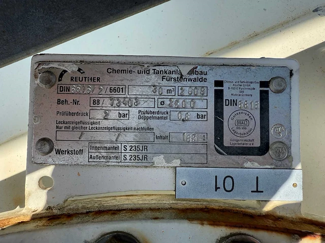 Reuther dubbelwandige opslagtank 30m3 - afbeelding 10 van  69