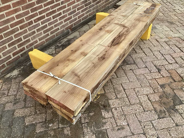 Reuze sequaia - 2019 gezaagd 160 x 590 x 2470 mm - schaaldeel (6x) - afbeelding 3 van  6