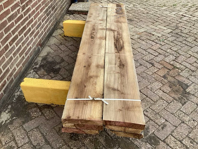 Reuze sequaia - 2019 gezaagd 160 x 590 x 2470 mm - schaaldeel (6x) - afbeelding 4 van  6