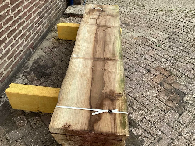 Reuzen sequoia - 2019 gezaagd 220 x 540 x 2420 mm - schaaldeel (4x) - afbeelding 4 van  6