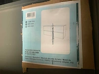 Reva matt antracite badmeubelset 140cm - afbeelding 2 van  11