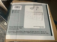 Reva matt antracite badmeubelset 140cm - afbeelding 3 van  11