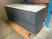 Reva matt antracite badmeubelset 140cm - afbeelding 4 van  11