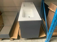 Reva matt antracite badmeubelset 140cm - afbeelding 6 van  11