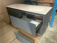 Reva matt antracite badmeubelset 140cm - afbeelding 7 van  11