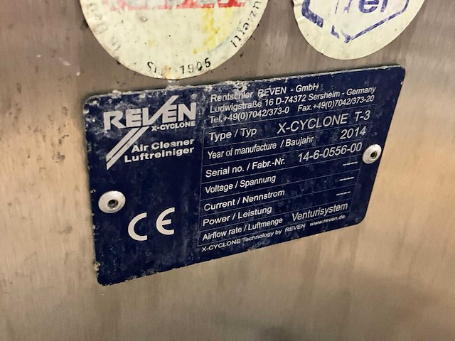 Reven x-cyclone onderdelenreiniger - afbeelding 5 van  5