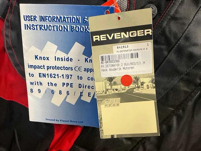 Revenger detonator 2 motorjas - afbeelding 5 van  5