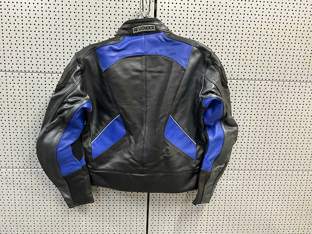 Revenger revel leren motorjas maat 52 (4x) - afbeelding 2 van  7