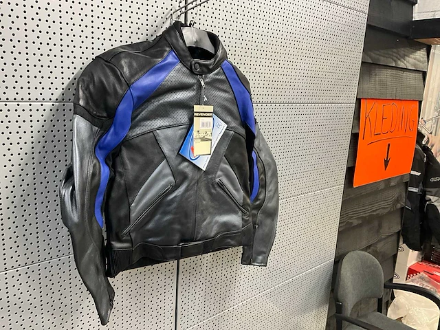 Revenger revel leren motorjas maat 52 (4x) - afbeelding 4 van  7