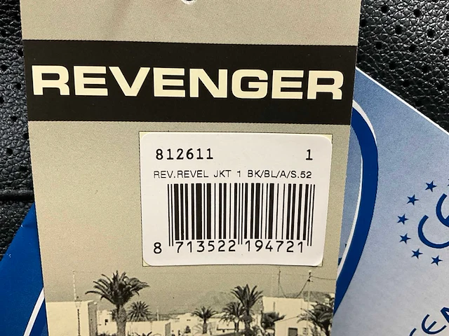 Revenger revel leren motorjas maat 52 (4x) - afbeelding 7 van  7