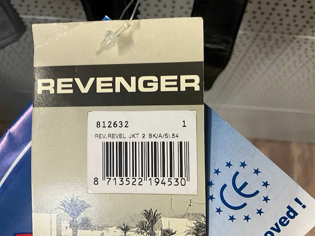 Revenger revel leren motorjas maat 54 (2x) - afbeelding 6 van  6