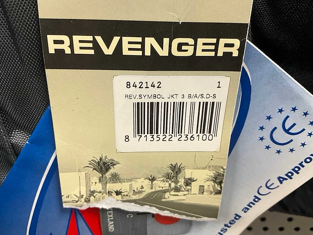 Revenger symbol motorjas maat d-s (3x) - afbeelding 6 van  6