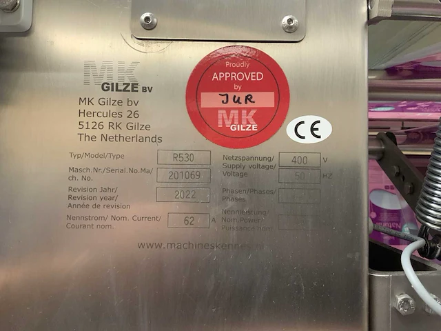 (revisie 2022) multivac r530 dieptrekverpakkingsmachine - afbeelding 13 van  20