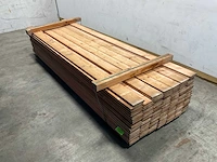 Revision blokhutprofiel mes- en groef 300x14,5x2,8 cm (100x) - afbeelding 1 van  7