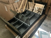 Revital badkamer spiegelkast black oak 140cm - afbeelding 3 van  6