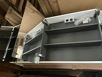 Revital badkamer spiegelkast mat wit 140cm - afbeelding 4 van  6