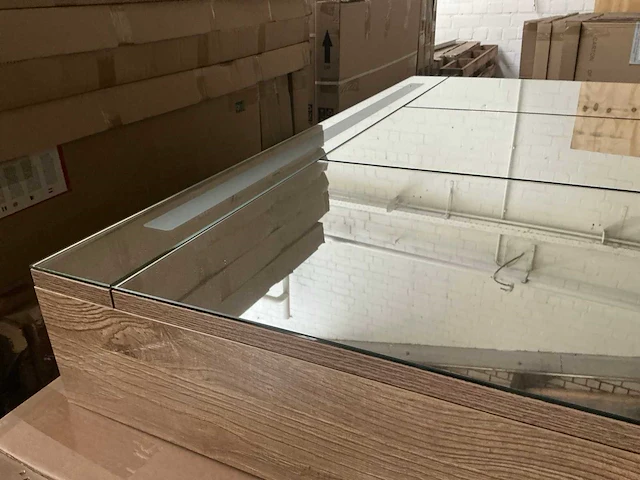 Revital badkamer spiegelkast oak 120cm (2x) - afbeelding 3 van  8
