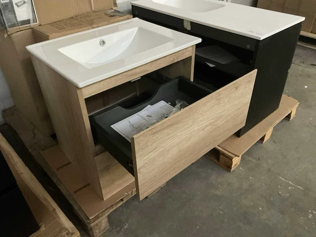 Revital badmeubel light oak 60cm - afbeelding 3 van  6