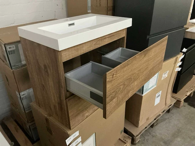 Revital oak badmeubel 60 cm - afbeelding 4 van  6