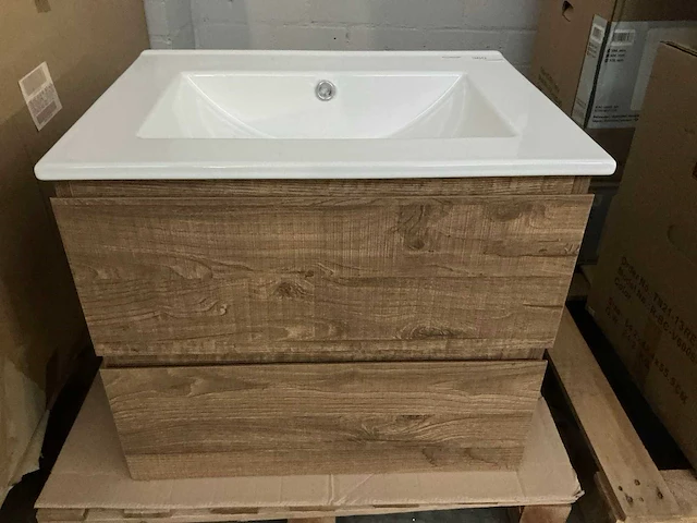 Revital oak badmeubel 60 cm - afbeelding 1 van  6