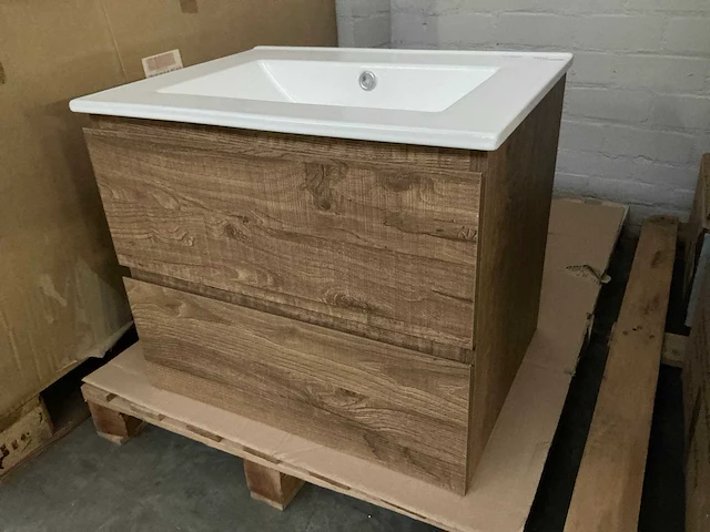 Revital oak badmeubel 60 cm - afbeelding 3 van  6