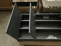 Revital painted matt antracite badmeubelset 140cm - afbeelding 10 van  10