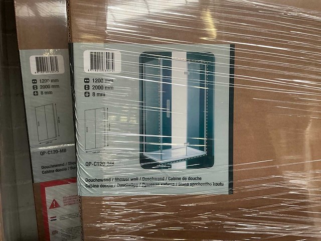 Revital qp-c120-mb douchedeur - afbeelding 2 van  3