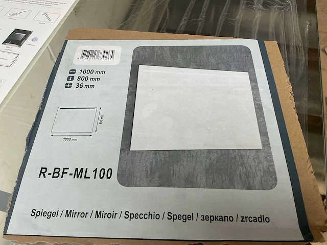 Revital r-bf-ml100 badkamer spiegel 100cm - afbeelding 3 van  4
