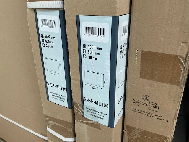 Revital r-bf-ml100 badkamer spiegel 100cm - afbeelding 4 van  4