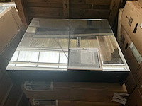 Revital r-spx-ds80 spiegelkast 80cm mat zwart (2x) - afbeelding 2 van  7