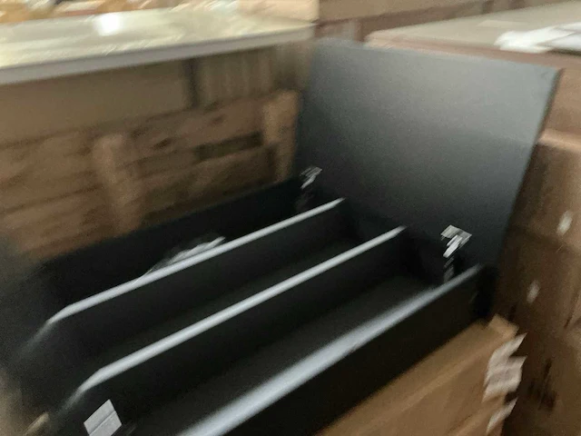Revital r-spx-ds80 spiegelkast 80cm mat zwart - afbeelding 3 van  7