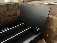 Revital r-spx-ds80 spiegelkast 80cm mat zwart - afbeelding 4 van  7