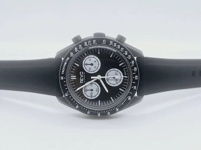 Revo milaan heren chronograaf - seamaster style - afbeelding 4 van  6