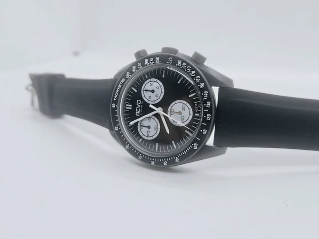 Revo milaan heren chronograaf - seamaster style - afbeelding 5 van  6