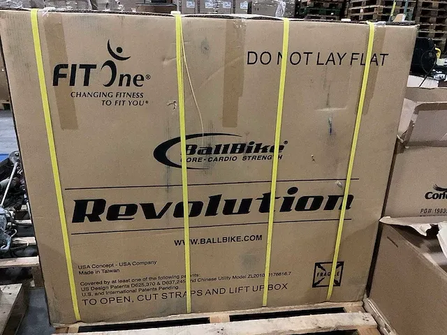 Revolution ballbike recumbent ligfiets trainer - afbeelding 1 van  10
