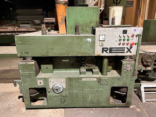 Rex - 1996 - homs 630 - brede schaafmachine/tweezijdige schaafmachine - afbeelding 5 van  7