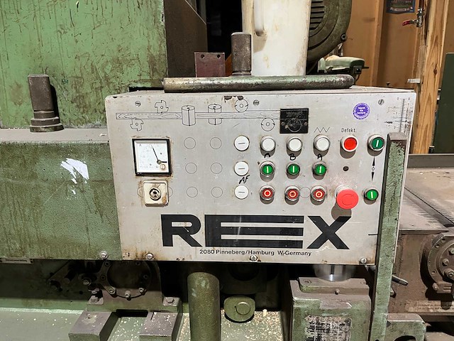 Rex - 1996 - homs 630 - brede schaafmachine/tweezijdige schaafmachine - afbeelding 6 van  7