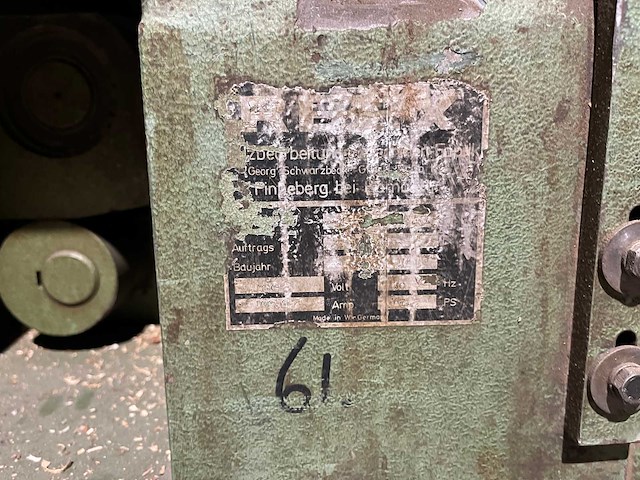 Rex - 1996 - homs 630 - brede schaafmachine/tweezijdige schaafmachine - afbeelding 7 van  7