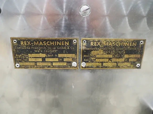 Rex-maschinen - afbeelding 3 van  14
