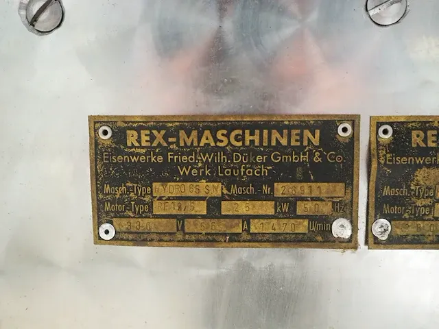 Rex-maschinen - afbeelding 10 van  19