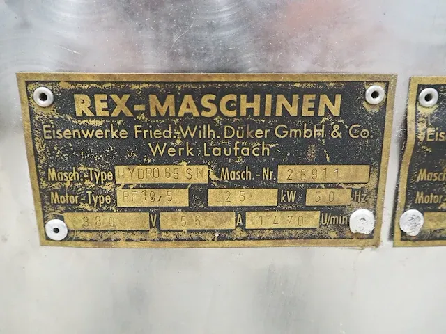 Rex-maschinen - afbeelding 11 van  12