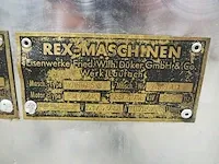 Rex-maschinen - afbeelding 12 van  12