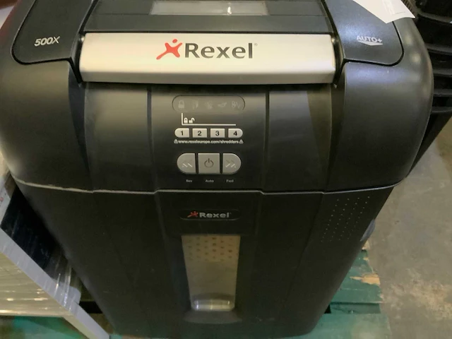 Rexel 500x papiervernietiger. - afbeelding 4 van  4