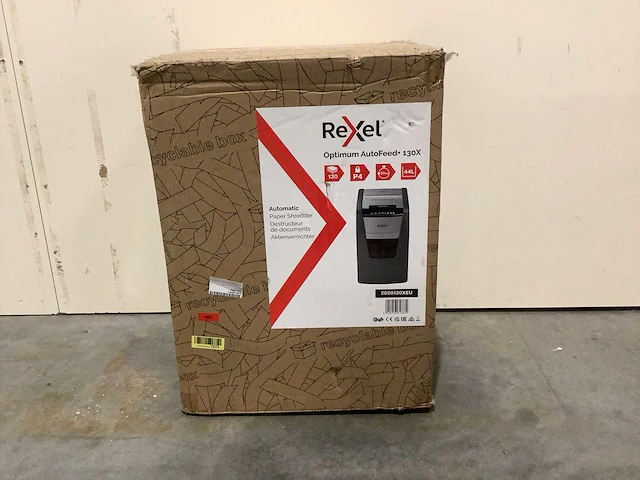 Rexel optimum autofeed + 130x papier shredder - afbeelding 2 van  7