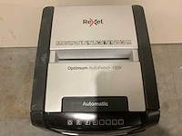 Rexel optimum autofeed + 130x papier shredder - afbeelding 5 van  7
