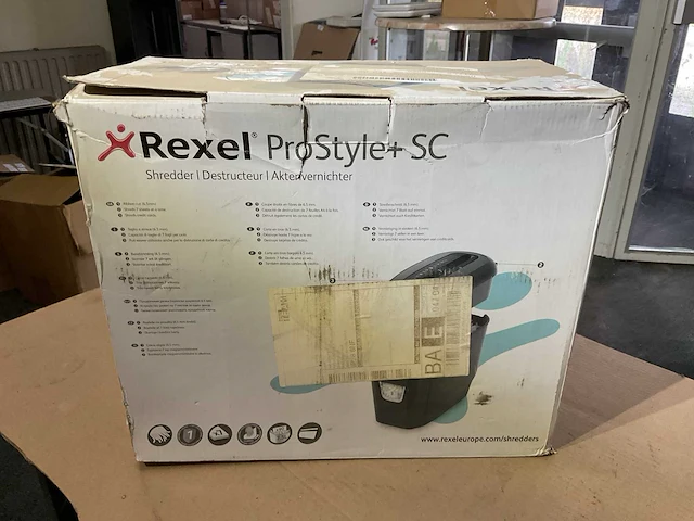 Rexel prostyle+ sc papier shredder - afbeelding 2 van  3