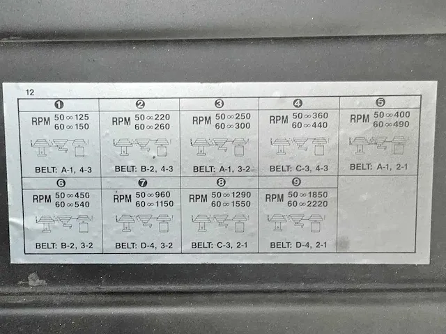 Rexon rdm 270fw kolomboormachine - afbeelding 2 van  11