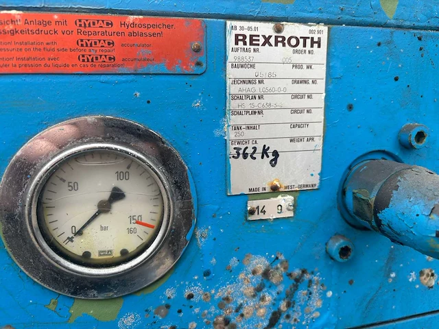 Rexroth - 1985 - hydrauliekpomp - afbeelding 5 van  6