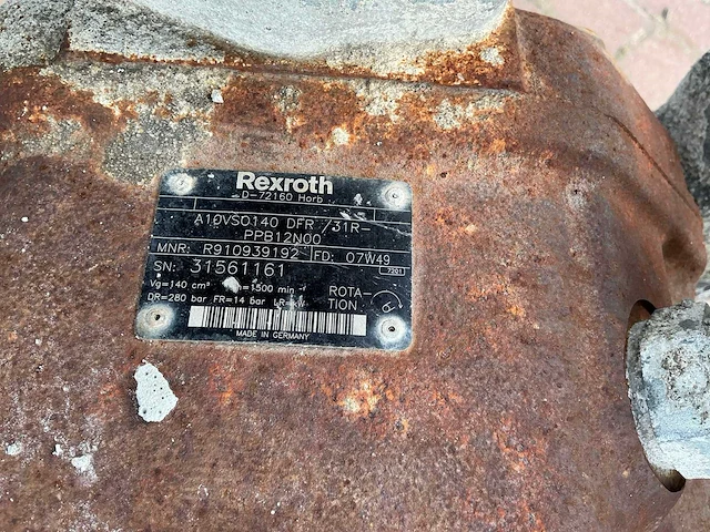 Rexroth hydraulisch pompaggregaat - afbeelding 5 van  7